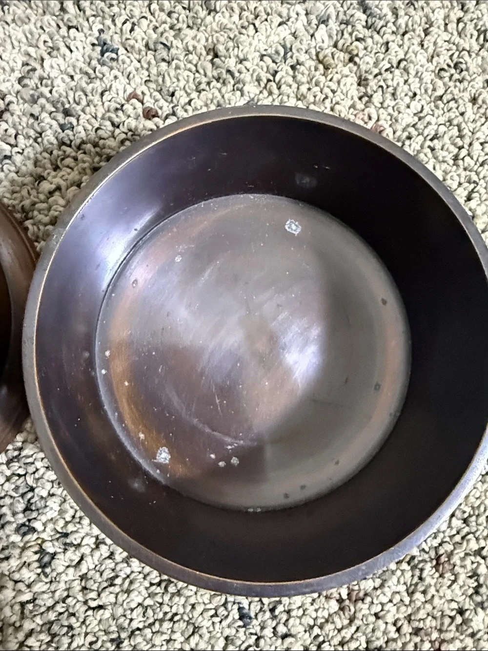 Pottery Barn Copper Decorative Bowls Candle Holders Acorn Accents 2014/2015